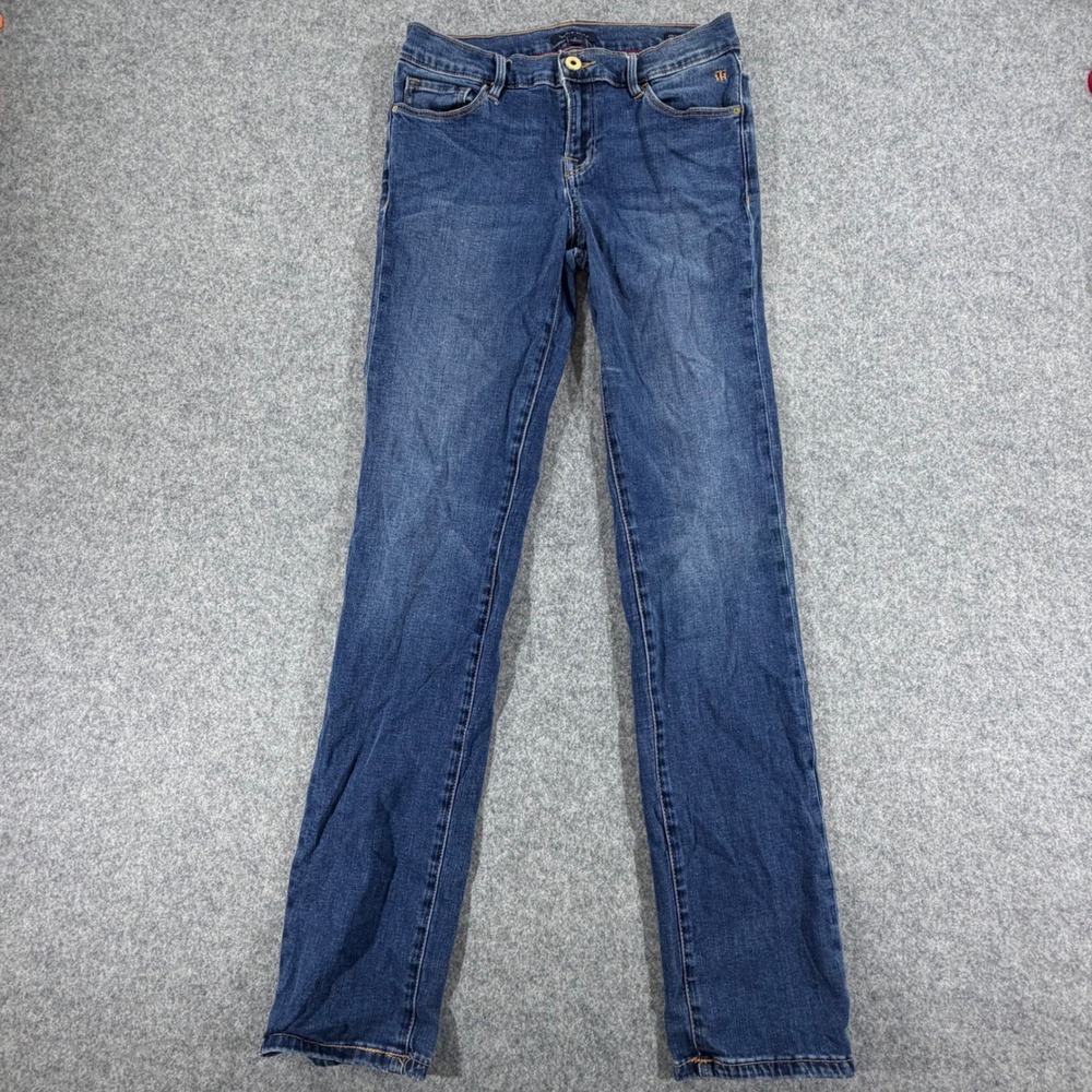 Tommy Hilfiger Greenwich‎ Straight Leg Jeans Womens 6 Medium Wash Blue Denim